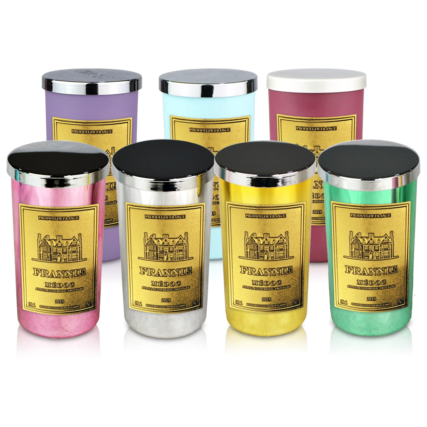 Luxury Fragrance Gift Box Set Private Label 100% Organic Soy Wax Scented Candle In Bulk