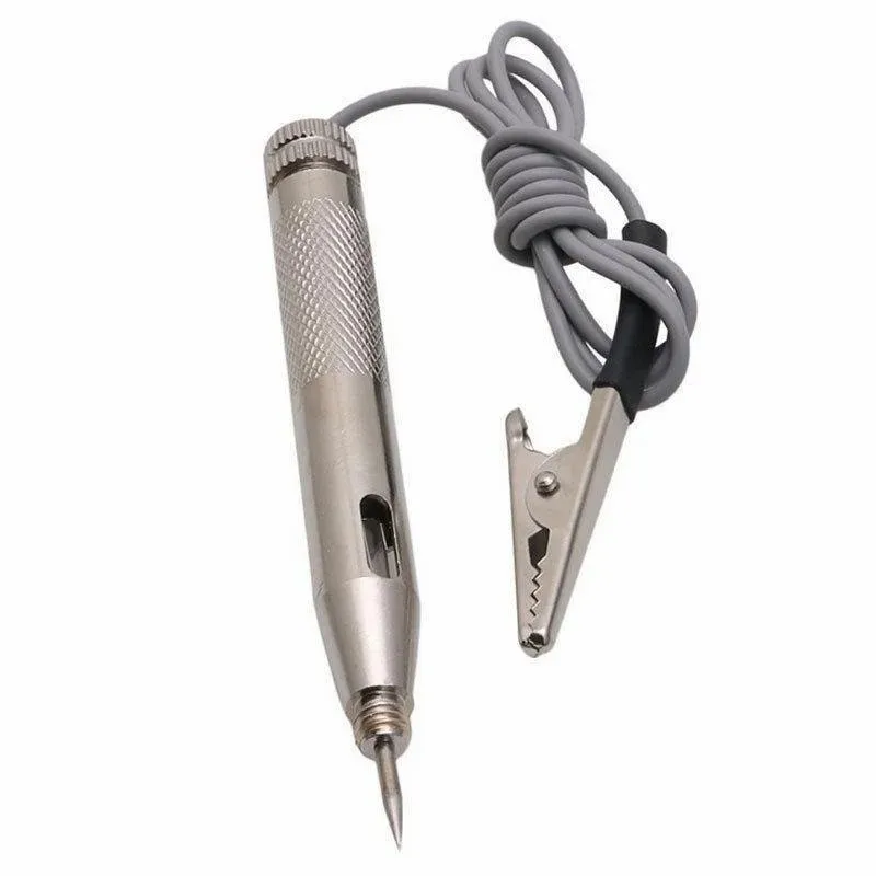 6V-24V Car Circuit Tester Probe Light System Test Probe Lamp Auto Light Lamp Voltage Test Pen Detector Copper