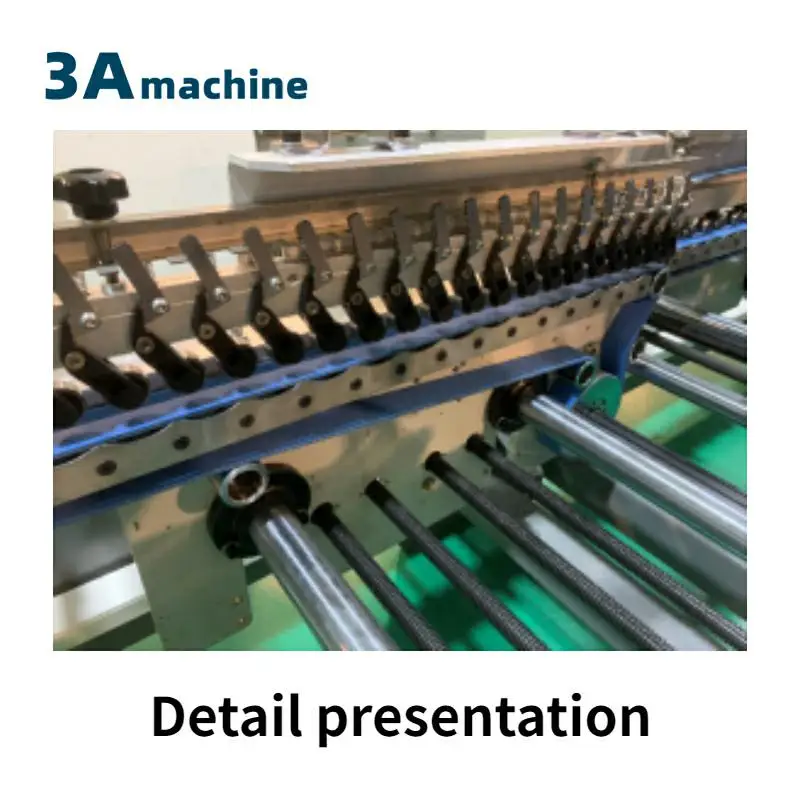 CQT#650JYG crash lock Bottom box automatic paper folder gluer machine folding and gluing machine small bar code folder gluer