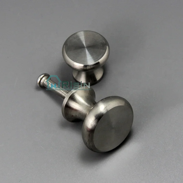 Stainless Steel Domed Cabinet Knob