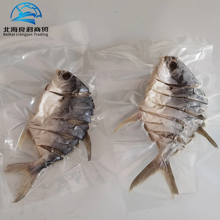 Factory price wholesale Sea Food Fresh Frozen Whole White Dry Pompano Frozen Other Sea Fish Dried Gold Pomfret