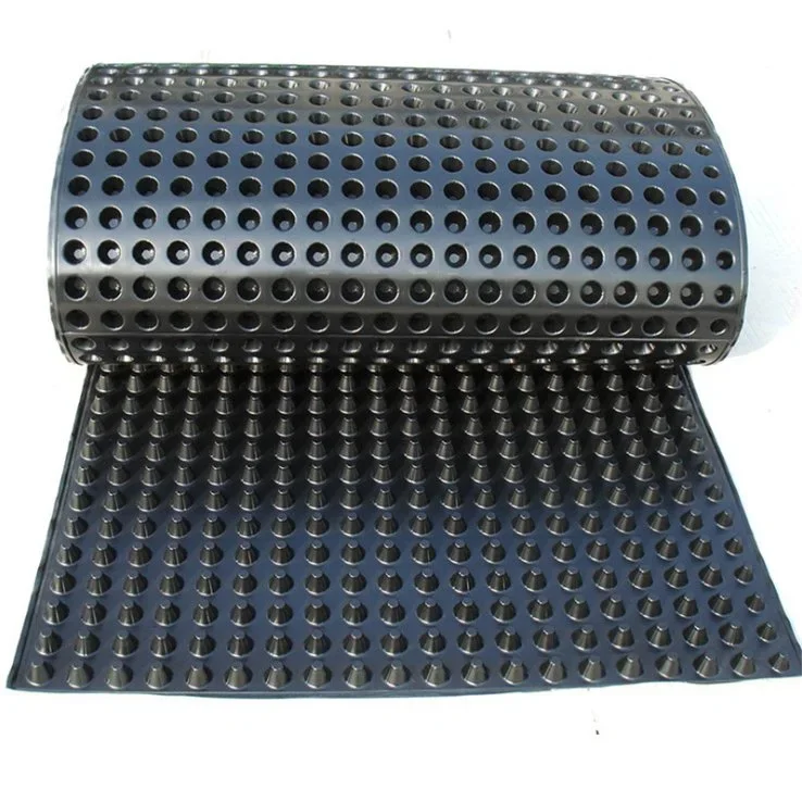 Plastic drain Drainage plate heat isolation Modular plastic Drain cell for artificial grass sub-surface drainage