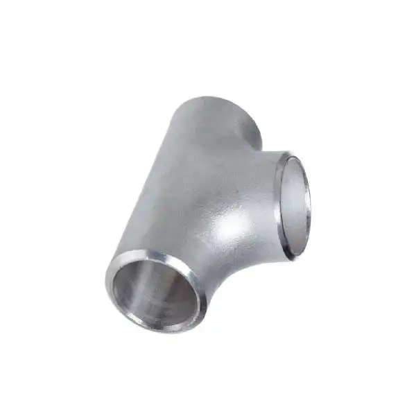 ASME B16.9 A403 WP304H высокоуглеродистая Нержавеющая сталь Стыковая сварочная труба Тройник