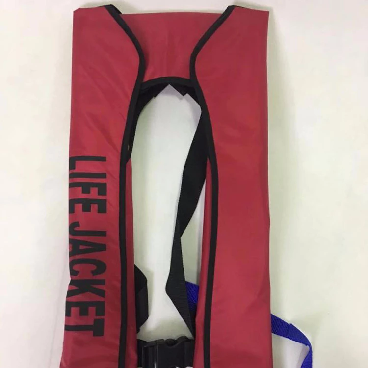 2024 CE solas marine red inflatable life jacket vest