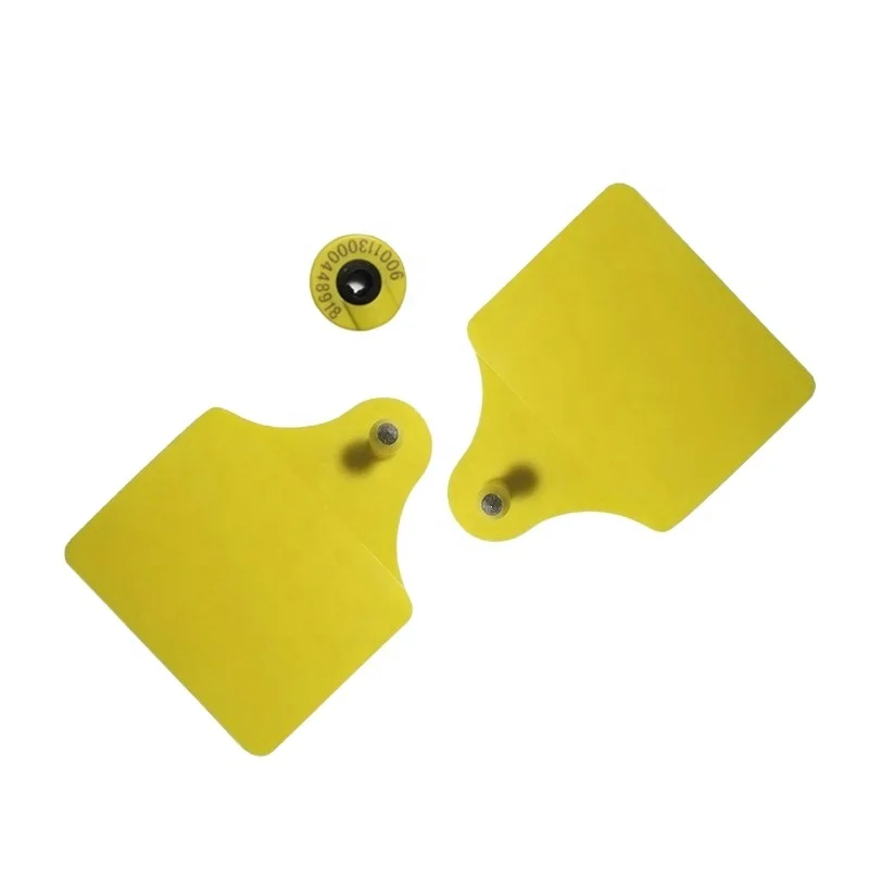 ISO11784/5 FDX-B rfid ear tag customize animal earring tags for cattle cow sheep management label tag