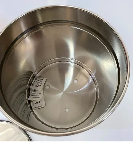 New 304 Stainless Steel Table Top Gravity Water Supply Filtration System Manual Household Water Filter for Outdoor Use