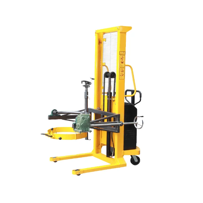 350/450/520KG Semi Electric Hydraulic Oil Drum Lifter Oil Carrier Drum Rotate Lifter