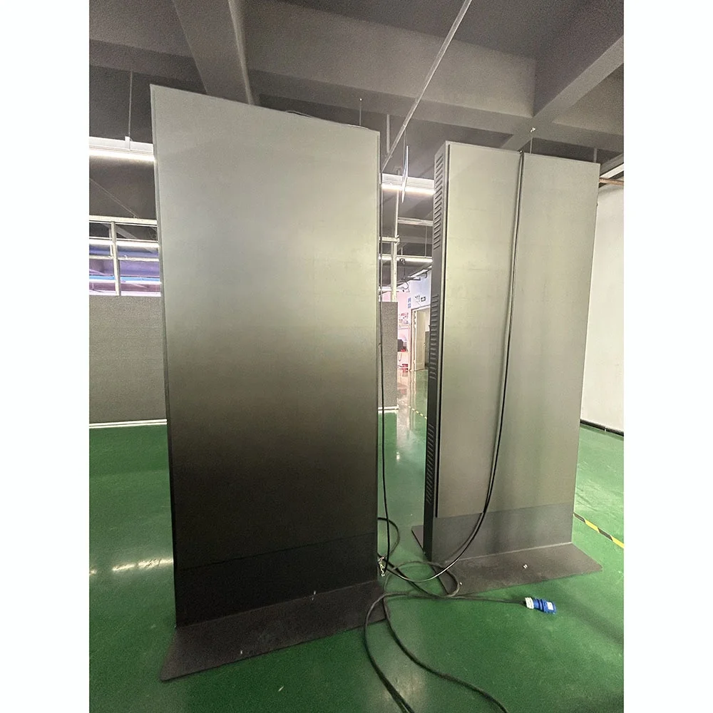Customized Double Side P1.86 Floor Standing Poster LED Display 960x2080