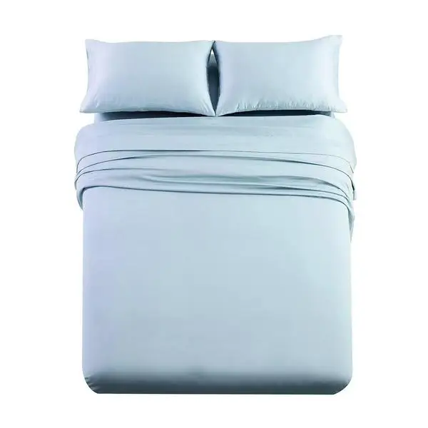 Customized 100% Bamboo Lyocell Fitted Sheet For Queen Size Bed With Deep Pocket