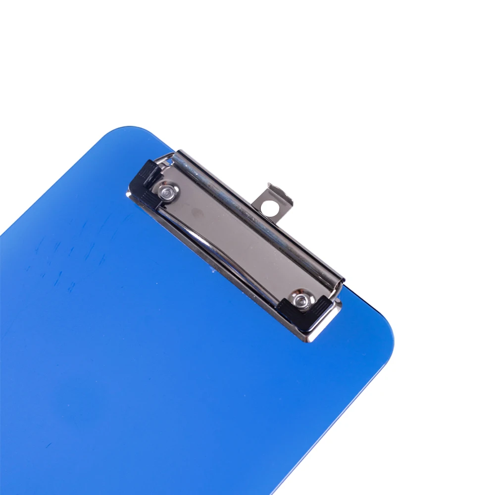 Colors Office Standard Clip Children Writing Board memo size Transparent Clipboard