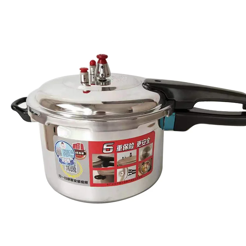 Gas and Induction Cooker Hotel Pressure Cooker with Multiple Safety Space Black 18-20-22-24-26-28-30-32CM pressure cooker