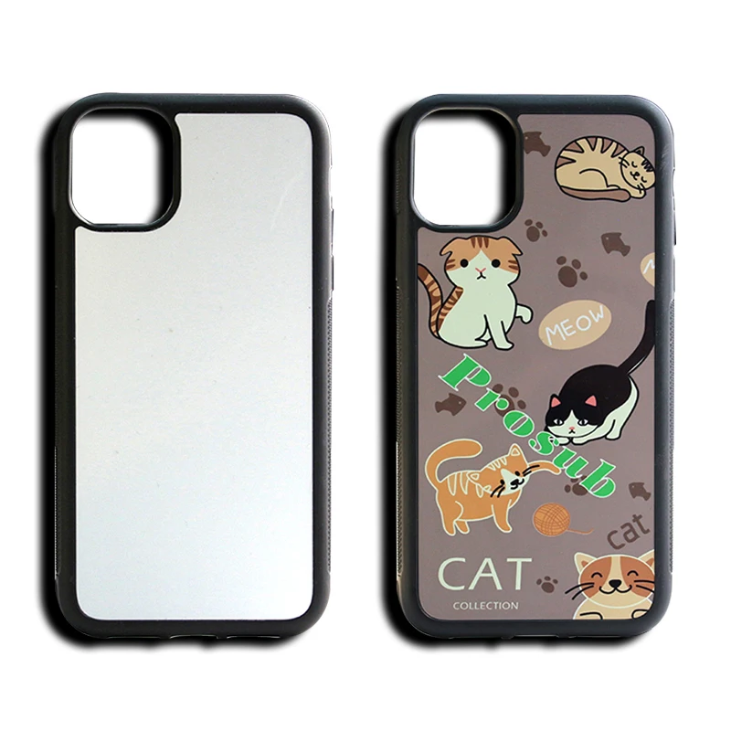  Wholesale custom print phone cases Sublimation blanks TPU+PC for iphone 12 pro