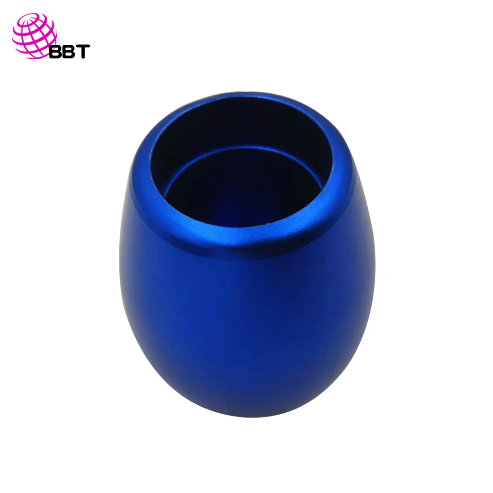 
High precision Aluminum Custom Universal Brushed stainless steel knob custom design bubble shift knob 