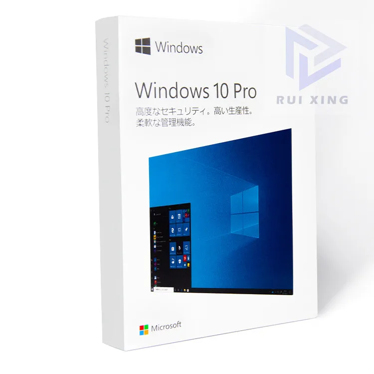 
Japanese Original Multi-Language digital Key windows 10 professional software win 10 pro fpp retail usb 