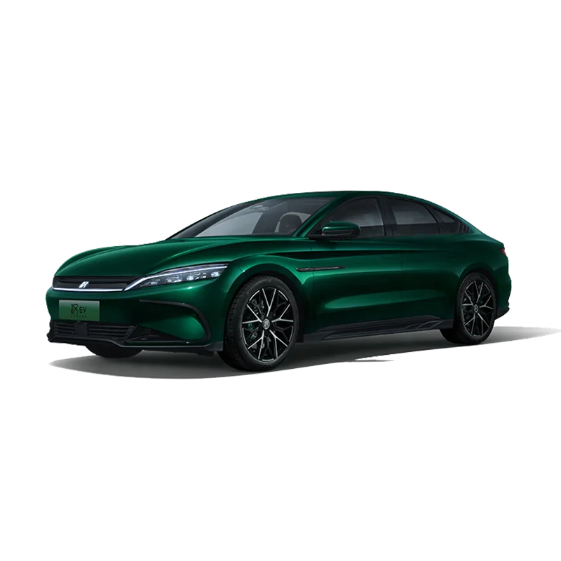 China 4 wheel EV car brands BYD HAN EV 4-door 5-seat sedan new electric vehicles adult Automobiles Pure EV Moped