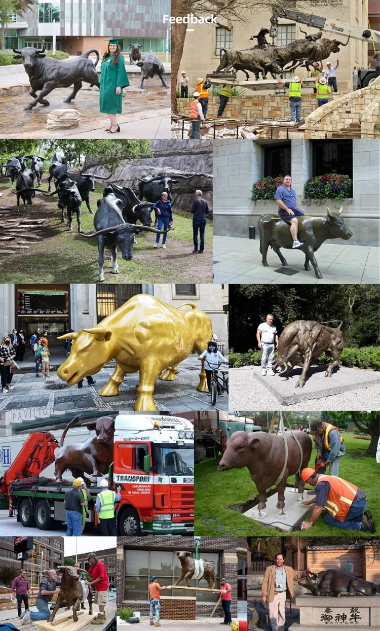 bronze bull statue feedback