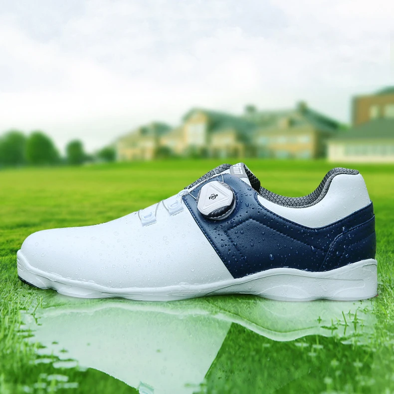 PGM XZ225 golf shoes men spikes waterproof replaceable nonslip studs mens golf shoes