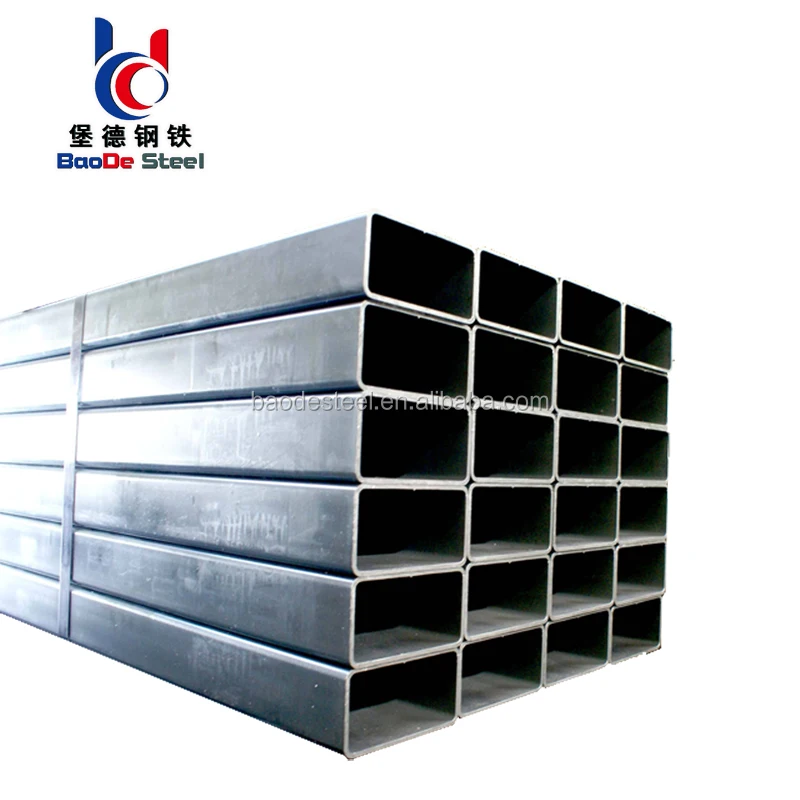 SS400 STKR400 Ms Steel Erw Square Rectangular Hollow Section Tube/Pipe