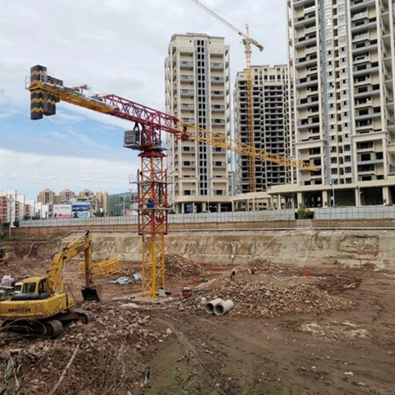 China second-hand tower crane 5610-6 tower crane tower type