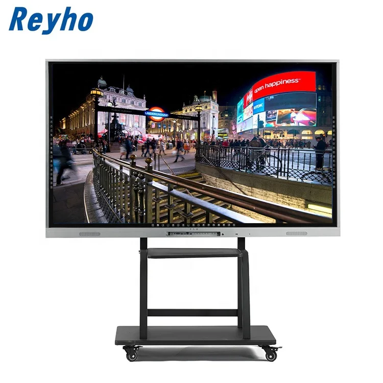 
Customized 55 65 70 75 86 100 Inch Intelligent Interactive Whiteboard Electronic Whiteboard Smart Board For School Meeting 