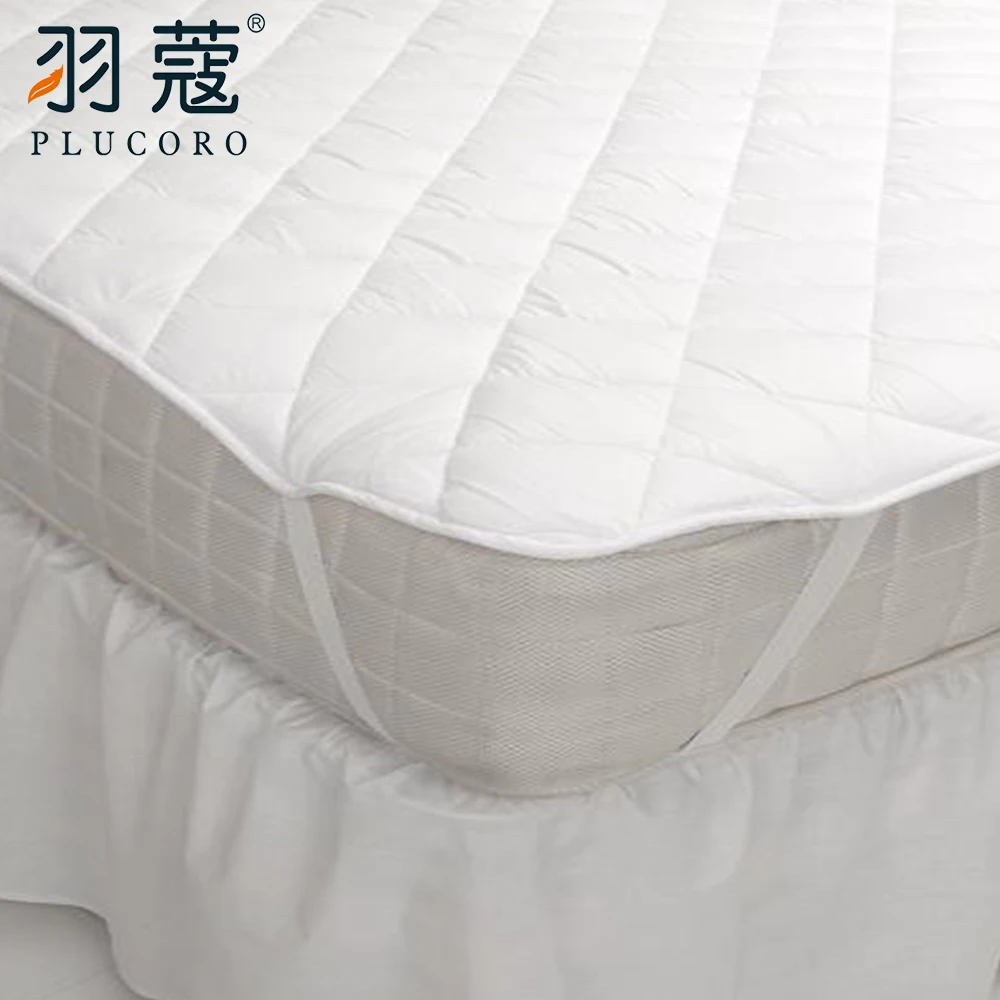 Premium Hotel Use Hypoallergenic Waterproof Elastic Fitted Hotel Bed Mattress Protector For Hotel