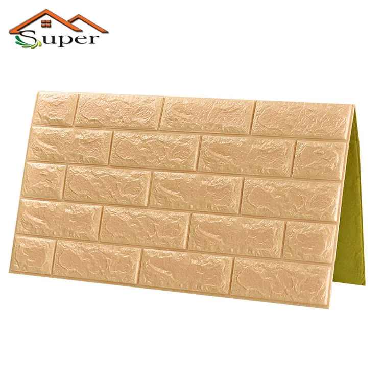 3D Foam Faux Brick Wall Panels