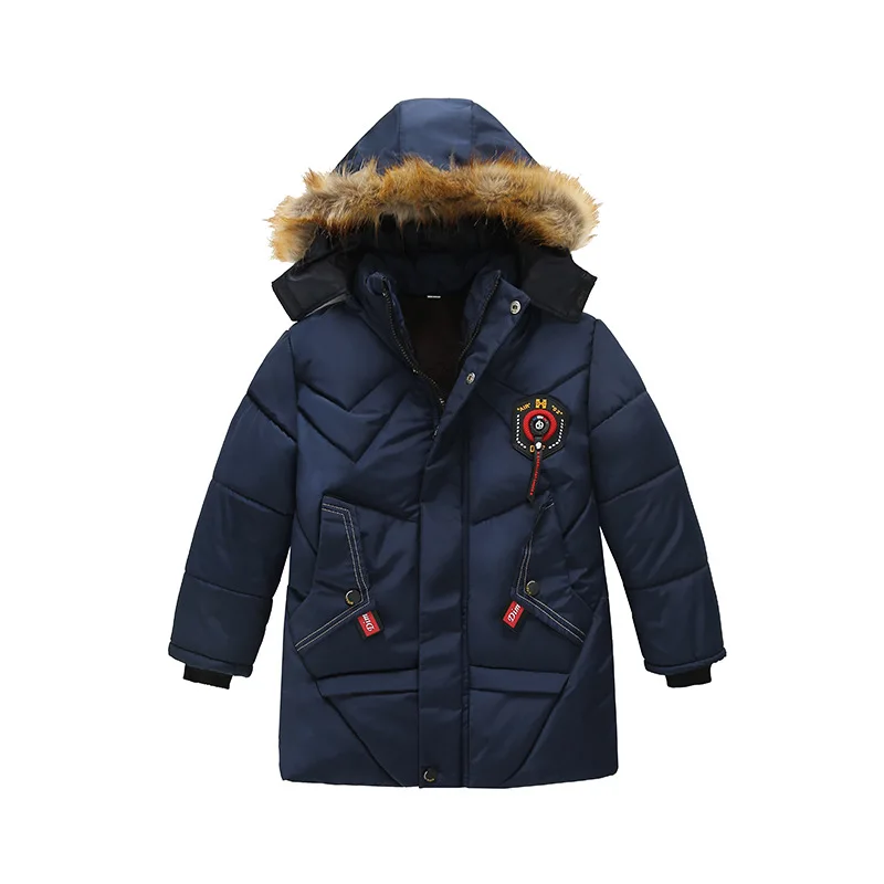 Wholesale Fashion  Children Stand Up Collar Jaket Children Clothing Jackets & Coats Winter Jacket Kids Long Trench Coat