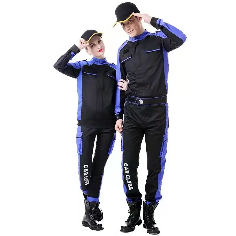 Customization work wear cotton polyester mechanic overalls work wear long sleeve car repair uniform