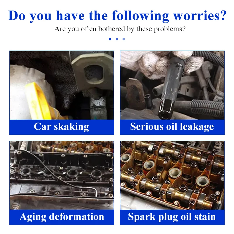 9800522880 For Peugeot New 408 Citroen C4L 1.8 EC8 Engine Cylinder Head Aluminum Valve Cover Gasket Assembly 9806623080