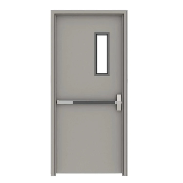 
Exit entry door security and fire proof 