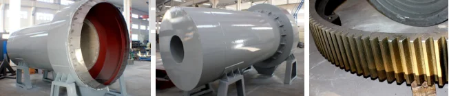 Промышленная вращающаяся сушилка HG2.4 * 24 спецификации небольшая