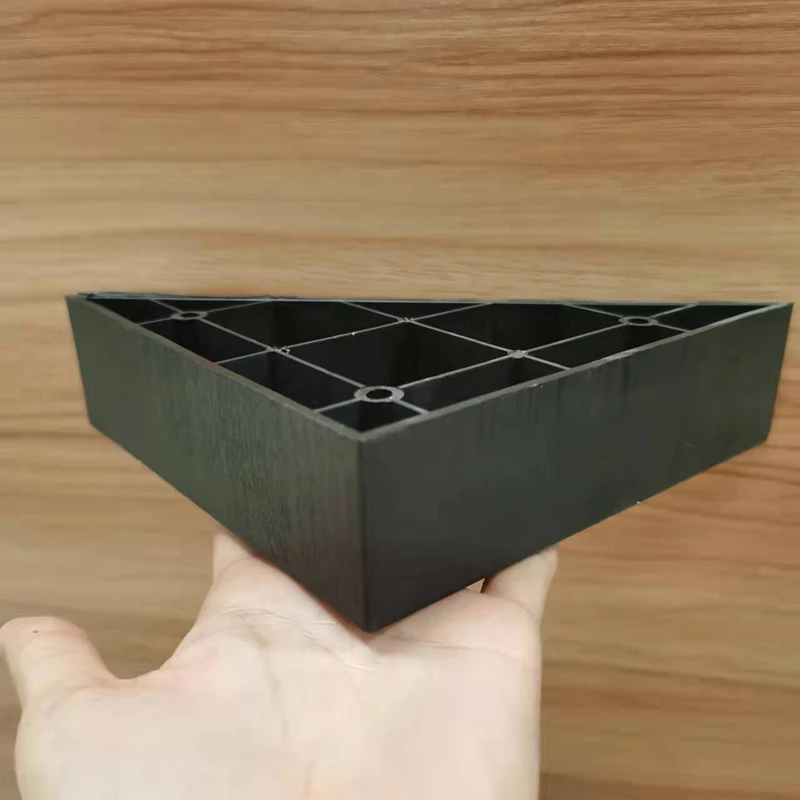 Furniture Accessories Modern Pats Triangle Sofa Legs Heavy Duty Plastic Furniture Legs