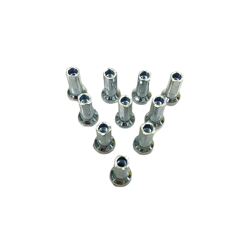 mountain bike spoke nipples 14G 12mm UCP silver spoke nipples