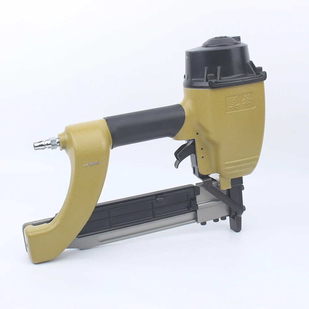 16 GA N851F Air Nailer Continuous Shots U-type Nail Gun Heavy Duty  Pneumatic Staple Guns  For Furniture Pallet 51mm 16 GA