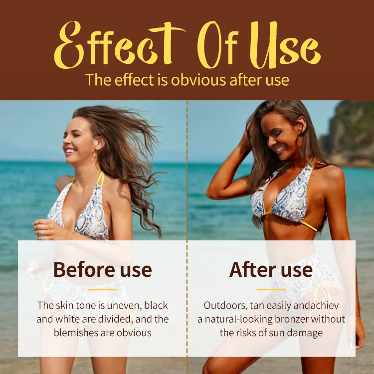 OBY Custom OEM ODM Dark Self Tanning Mousse Bronze Tanning Lotion Kit Private Label Vegan Tanning Mousse And Lotion Set