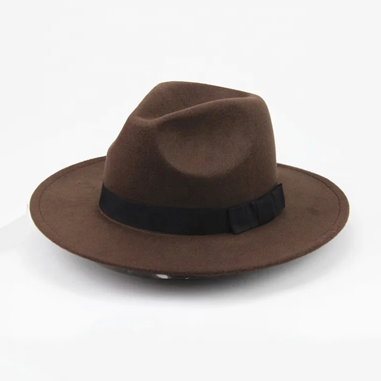 Professional factory wholesale fedora hats panama hat felt with price