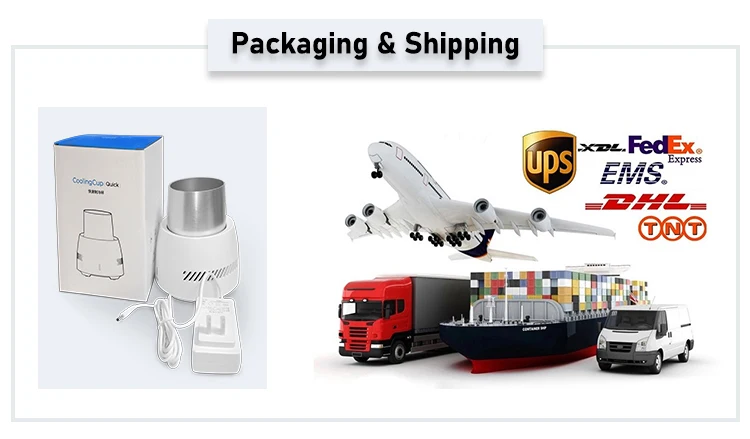 
2020 Amazon eBay hot selling factory wholesale 12V quick cooling cup to enjoy your drinking 