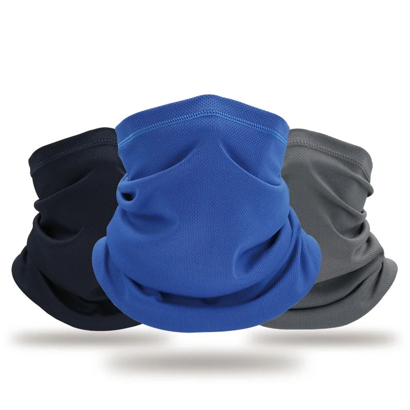 custom Ice silk face protection cycling mask Windproof warm Skiing Snowboard Fishing Riding Balaclava Ski Mask