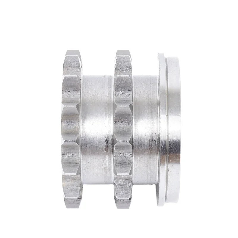 
Roller sprocket Single row drive sprocket gear Single and double row table wheel and disc wheel 