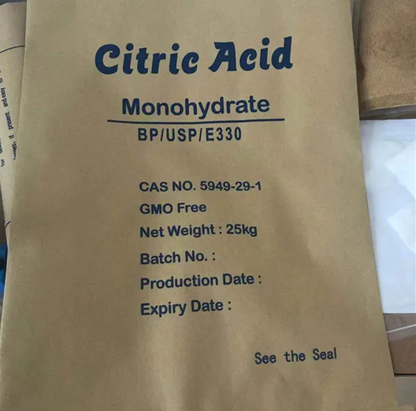 Food grade  best  factory price  anhydrous/monohydrate citric acid