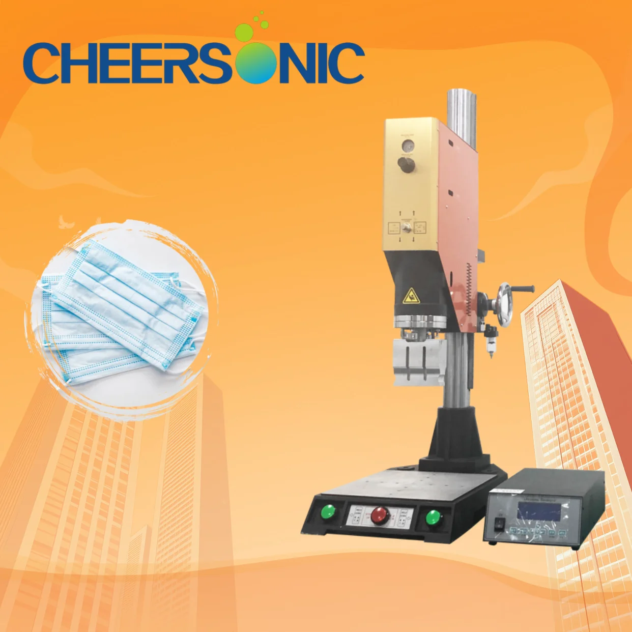 Automation Plastic Ulrasonic Welding Machine Engine hood welding