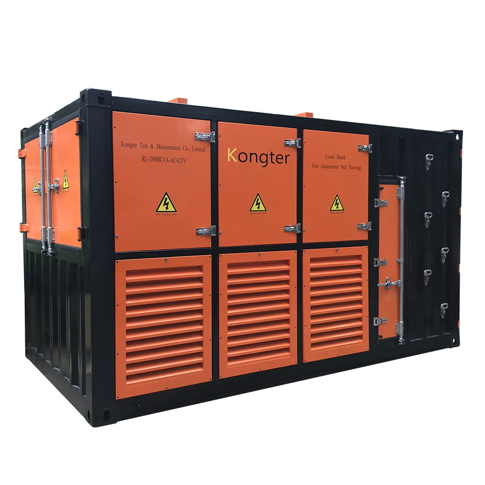 2000 Kw Resistive Load Bank With Generator Tester And Intelligent Control