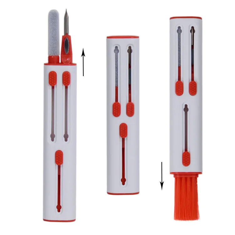 Keayboard Earphone Cleaner Kit For Airpods Pro 3 2 1 Earphones Cleaning Pen Brush Wireless Headphones Earbuds Cleaning Tools