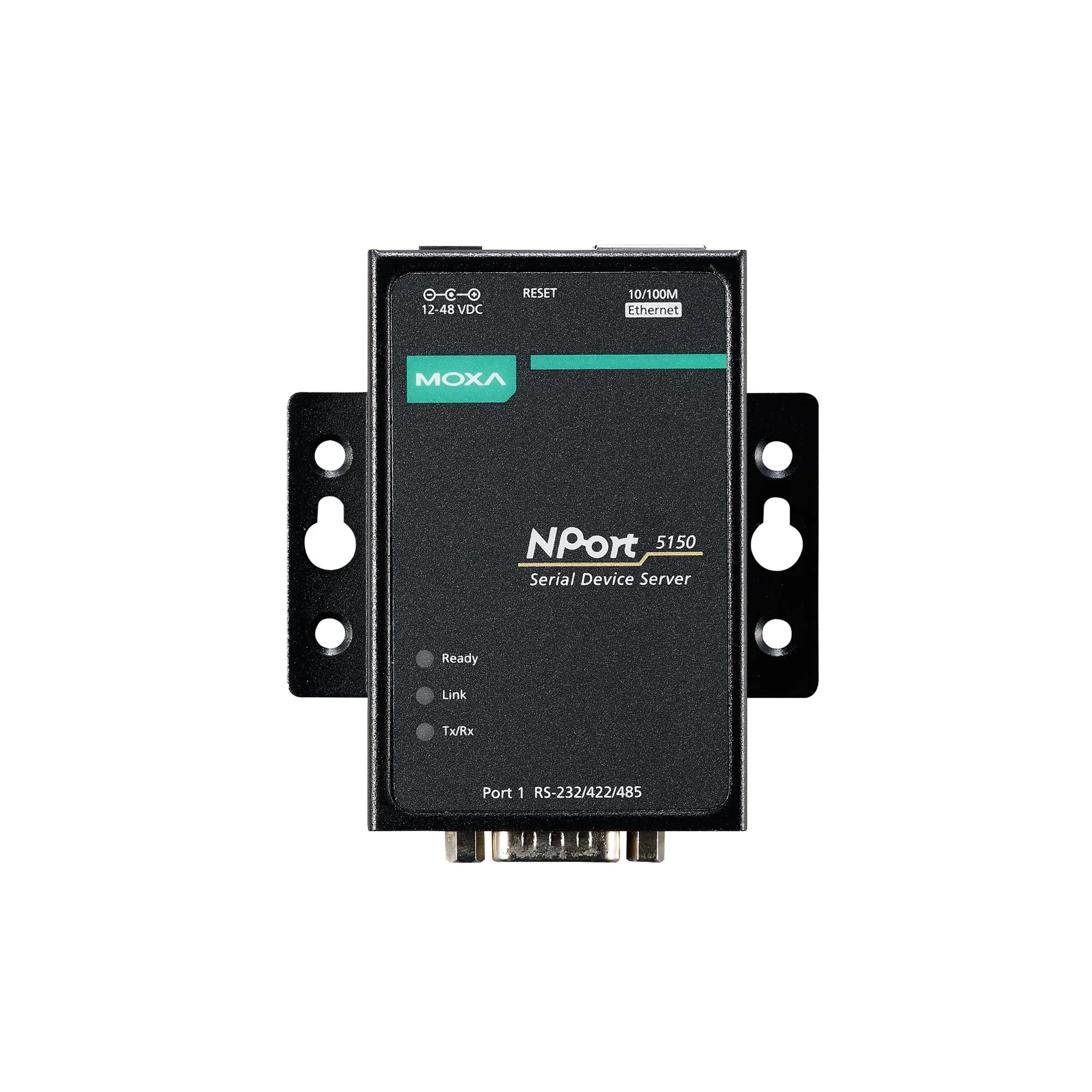 Абсолютно Новый мокса NPort 5150 1-портовый RS-232/422/485 последовательный сервер последовательных