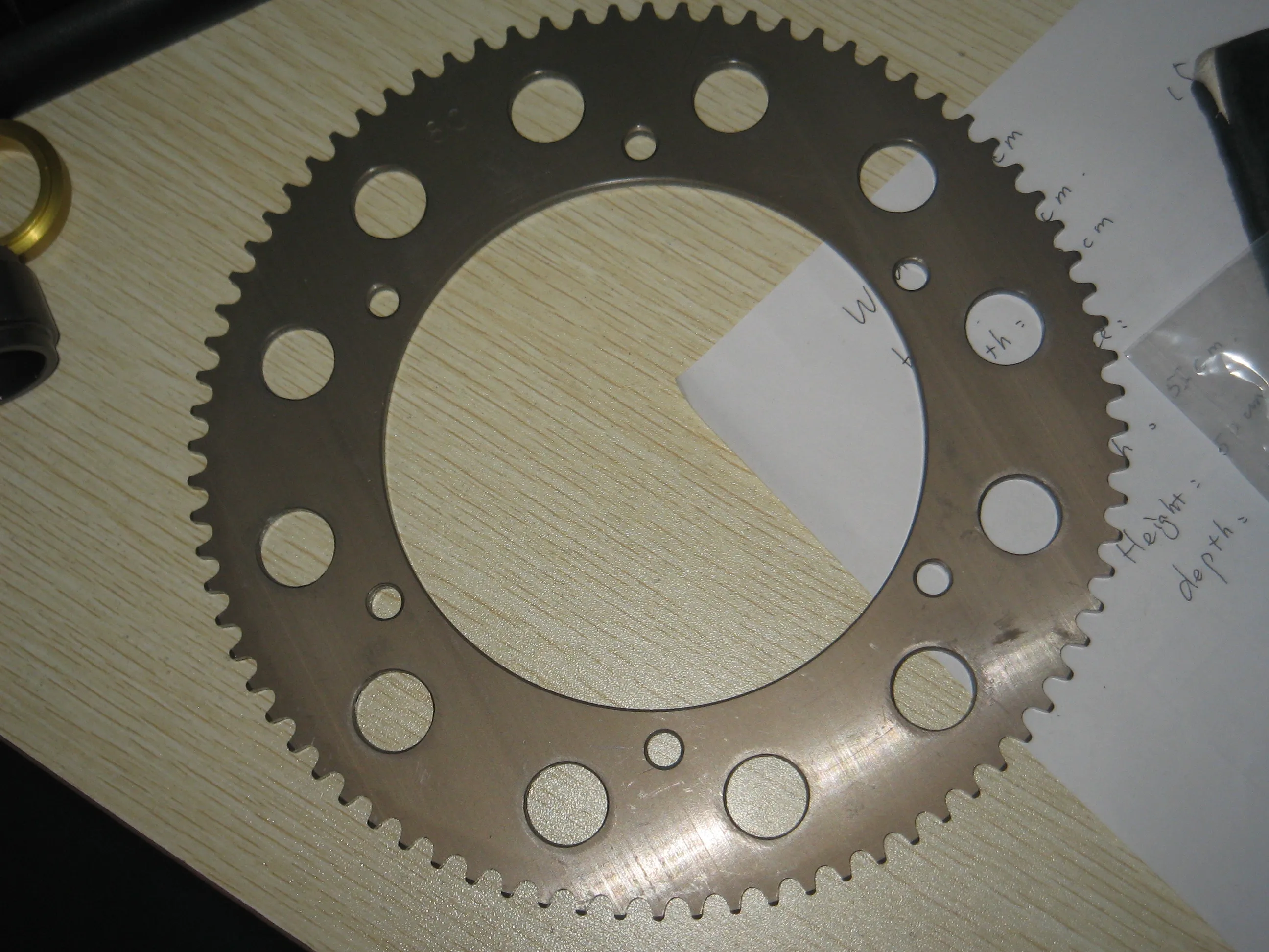 35 # Split Sprocket for Kart Teeth from 53-85