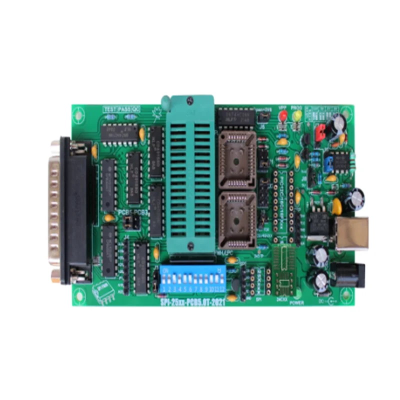 SPI 25xx PCB5.0T-2021 Виллем EPROM BIOS009 PIC поддержка 0.98d12 продвижение зажим для PLCC32 8 штырьковыми разъемами