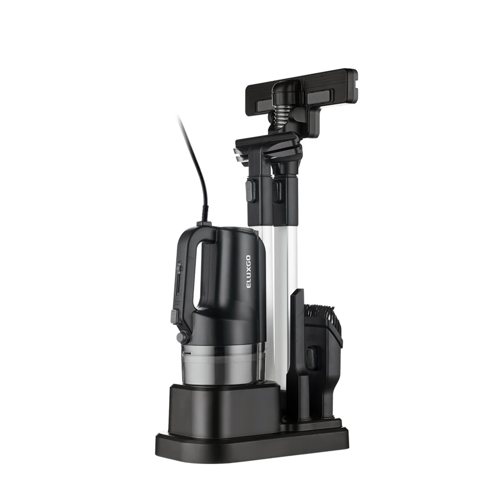 ELUXGO slide switch adjustable suction handheld automatic stick powerful suction floor care cyclone vacuum cleaner Aspiradoras