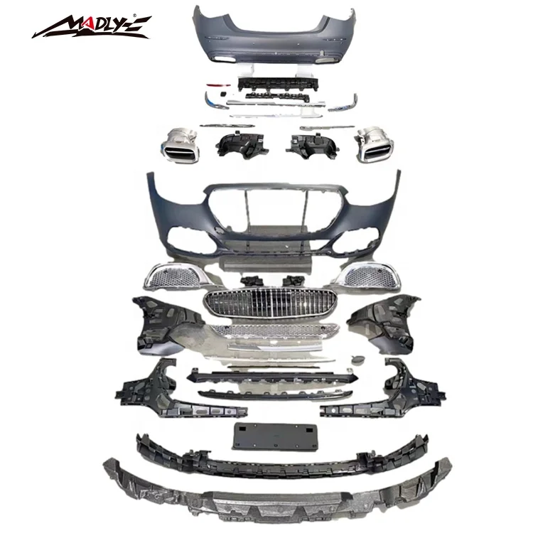 Madly body kits For Mercedes Benz S Class W223 Upgrade to Maybach Body Kit 2021+