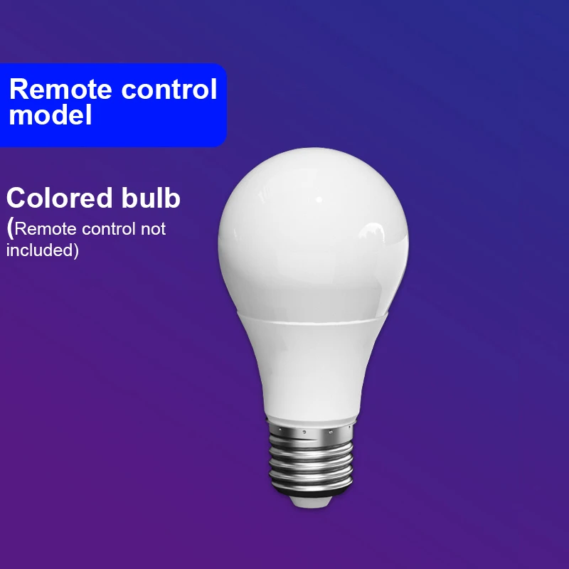 Atmosphere light home decoration bulb dimming fill light led color remote control smart led light