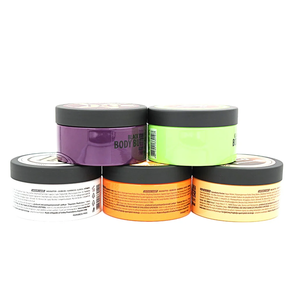 200 ml 200g 250 ml 300ml round pet plastic hair mask jar 200ml 250 ml